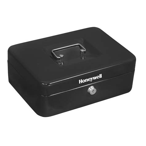 Honeywell 6202 Small Steel Cash Box (1 Bill/3 Coin 